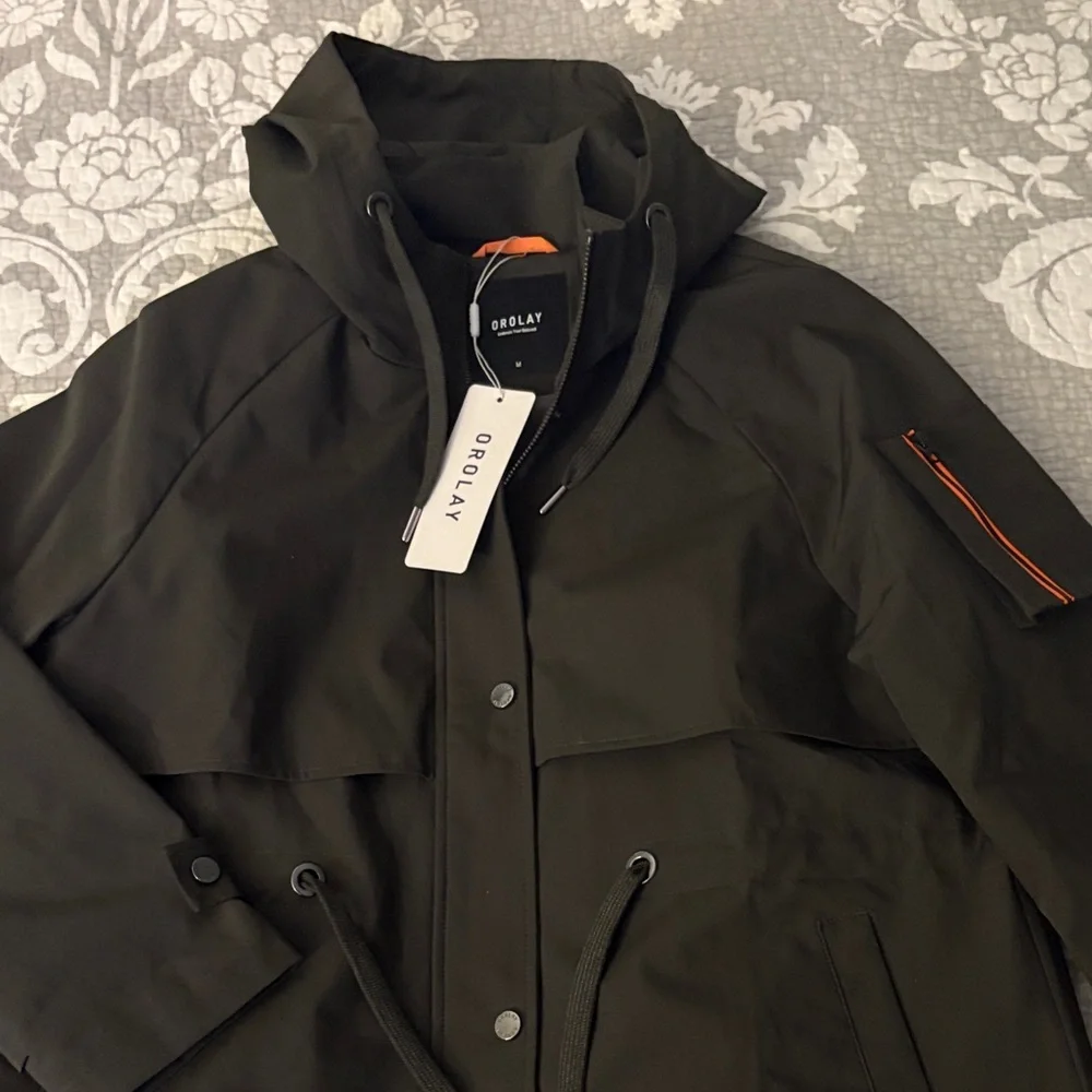 Orolay Light Long Hooded Jacket ~ NWT ~ Size Medium - Picture 5 of 5